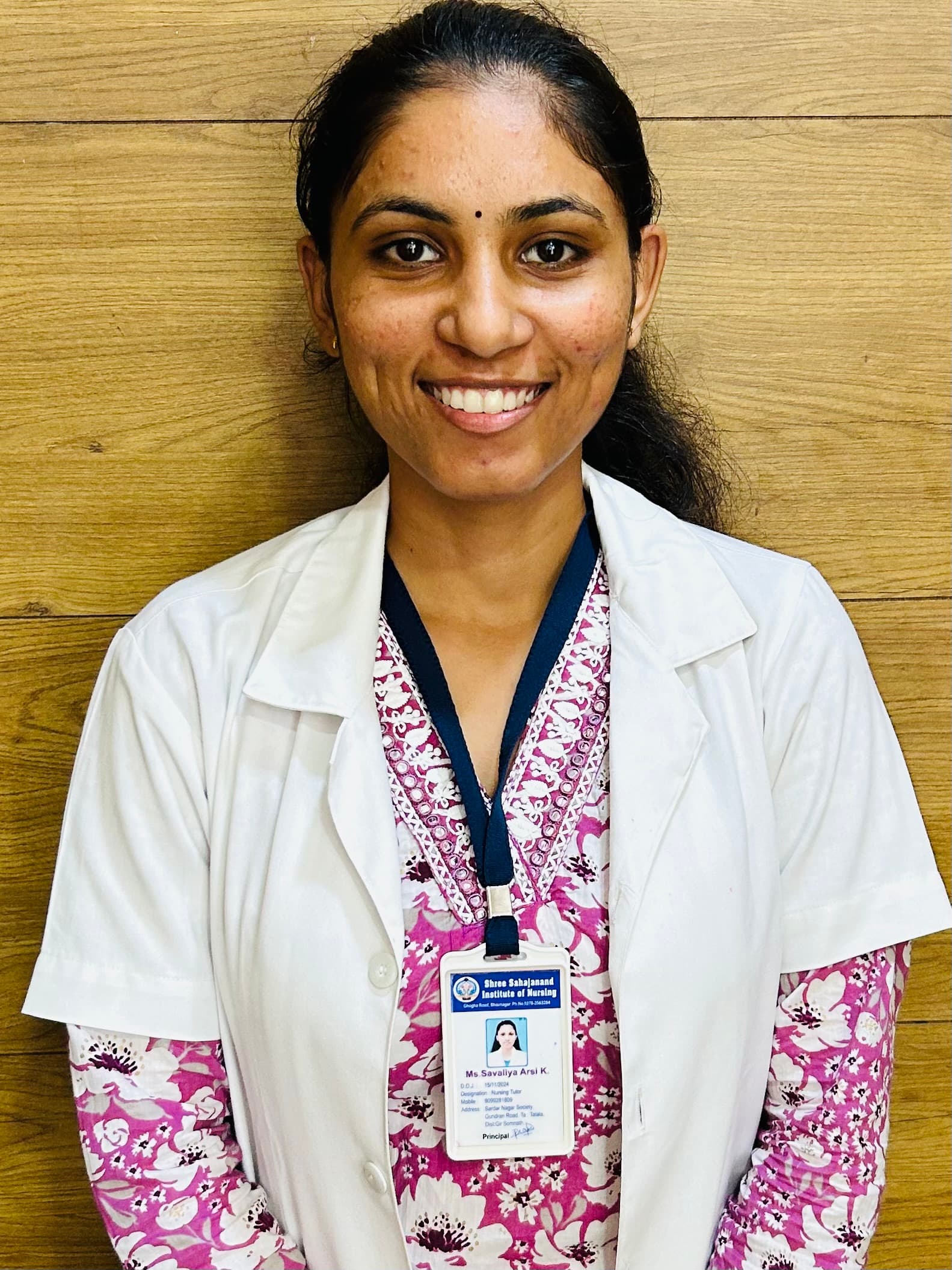 MS. AARSI KISHORBHAI SAVALIYA